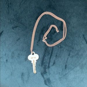 Giving Key “Let Go” Necklace